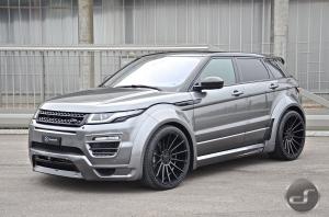2016 Land Rover Range Rover Evoque Gloss Grey Wide Body by Hamann and DS Automobile
